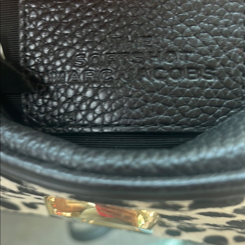 Marc Jacobs Black and White Polka Dot Crossbody Bag - Picture 5 of 12